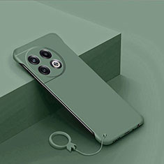 Coque Plastique Rigide Etui Housse Mat Sans Cadre pour OnePlus 11 5G Vert