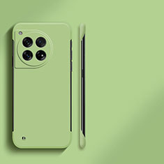 Coque Plastique Rigide Etui Housse Mat Sans Cadre pour OnePlus 12 5G Pastel Vert