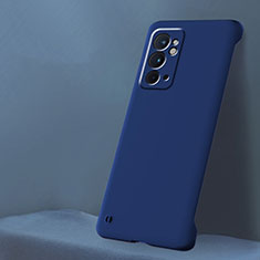 Coque Plastique Rigide Etui Housse Mat Sans Cadre pour OnePlus 9RT 5G Bleu