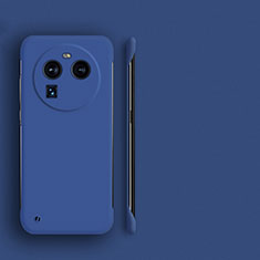 Coque Plastique Rigide Etui Housse Mat Sans Cadre pour Oppo Find X6 5G Bleu