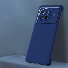Coque Plastique Rigide Etui Housse Mat Sans Cadre pour Vivo X80 5G Bleu
