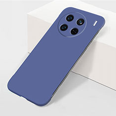 Coque Plastique Rigide Etui Housse Mat Sans Cadre pour Vivo X90 Pro 5G Bleu