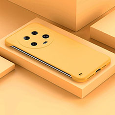 Coque Plastique Rigide Etui Housse Mat Sans Cadre pour Xiaomi Mi 13 Ultra 5G Jaune