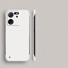 Coque Plastique Rigide Etui Housse Mat Sans Cadre pour Xiaomi Mi 13T 5G Blanc