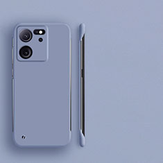 Coque Plastique Rigide Etui Housse Mat Sans Cadre pour Xiaomi Mi 13T 5G Gris Lavende