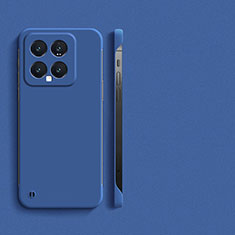 Coque Plastique Rigide Etui Housse Mat Sans Cadre pour Xiaomi Mi 14 5G Bleu