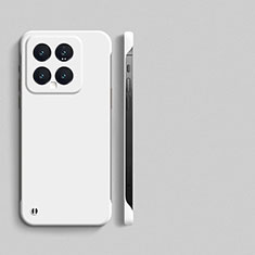 Coque Plastique Rigide Etui Housse Mat Sans Cadre pour Xiaomi Mi 14 Pro 5G Blanc