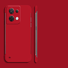 Coque Plastique Rigide Etui Housse Mat Sans Cadre pour Xiaomi Redmi Note 13 5G Rouge