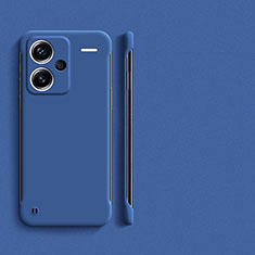 Coque Plastique Rigide Etui Housse Mat Sans Cadre pour Xiaomi Redmi Note 13 Pro+ Plus 5G Bleu