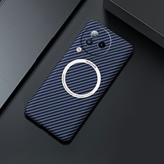 Coque Plastique Rigide Etui Housse Mat Serge avec Mag-Safe Magnetic Magnetique pour Xiaomi Civi 3 5G Bleu