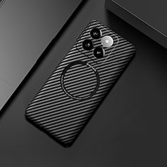 Coque Plastique Rigide Etui Housse Mat Serge avec Mag-Safe Magnetic Magnetique pour Xiaomi Mi 14 5G Noir