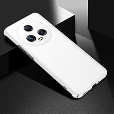 Coque Plastique Rigide Etui Housse Mat YK1 pour Huawei Honor Magic5 5G Blanc