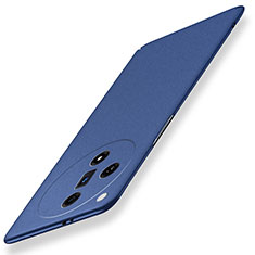 Coque Plastique Rigide Etui Housse Mat YK1 pour Oppo Find X7 5G Bleu