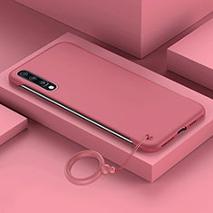 Coque Plastique Rigide Etui Housse Mat YK1 pour Samsung Galaxy A70 Rouge