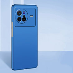Coque Plastique Rigide Etui Housse Mat YK1 pour Vivo X80 5G Bleu