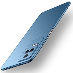 Coque Plastique Rigide Etui Housse Mat YK1 pour Xiaomi Poco F4 5G Bleu