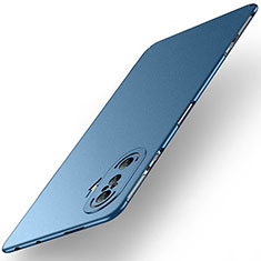 Coque Plastique Rigide Etui Housse Mat YK1 pour Xiaomi Redmi K40 Gaming 5G Bleu