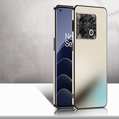 Coque Plastique Rigide Etui Housse Mat YK2 pour OnePlus 10 Pro 5G Or