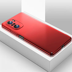 Coque Plastique Rigide Etui Housse Mat YK2 pour Xiaomi Mi 11X 5G Rouge
