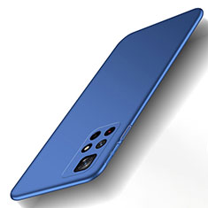 Coque Plastique Rigide Etui Housse Mat YK2 pour Xiaomi Poco M4 Pro 5G Bleu