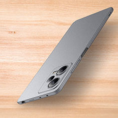 Coque Plastique Rigide Etui Housse Mat YK2 pour Xiaomi Redmi Note 12 5G Gris