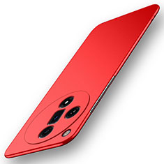 Coque Plastique Rigide Etui Housse Mat YK3 pour Oppo Find X7 5G Rouge