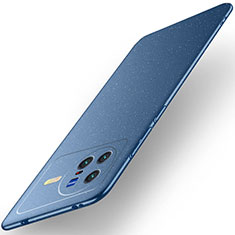 Coque Plastique Rigide Etui Housse Mat YK4 pour Vivo X80 5G Bleu