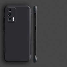 Coque Plastique Rigide Etui Housse Mat YK4 pour Xiaomi Poco F5 Pro 5G Noir