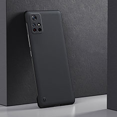 Coque Plastique Rigide Etui Housse Mat YK4 pour Xiaomi Redmi Note 11 Pro+ Plus 5G Noir