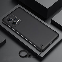 Coque Plastique Rigide Etui Housse Mat YK4 pour Xiaomi Redmi Note 12 5G Noir
