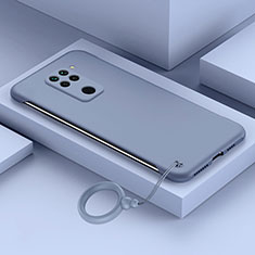 Coque Plastique Rigide Etui Housse Mat YK4 pour Xiaomi Redmi Note 9 Gris Lavende