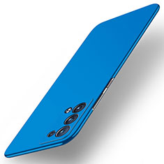 Coque Plastique Rigide Etui Housse Mat YK5 pour Oppo Reno6 Pro 5G Bleu