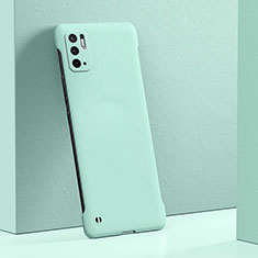 Coque Plastique Rigide Etui Housse Mat YK5 pour Xiaomi Redmi Note 10 5G Cyan