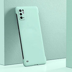 Coque Plastique Rigide Etui Housse Mat YK5 pour Xiaomi Redmi Note 11 SE 5G Cyan