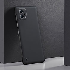 Coque Plastique Rigide Etui Housse Mat YK5 pour Xiaomi Redmi Note 11T Pro+ Plus 5G Noir