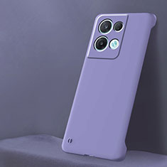 Coque Plastique Rigide Etui Housse Mat YK6 pour Oppo Reno8 Pro 5G Violet