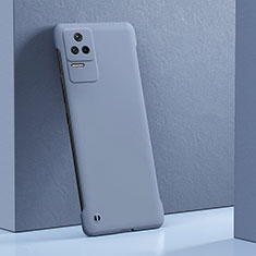 Coque Plastique Rigide Etui Housse Mat YK6 pour Xiaomi Poco F4 5G Gris Lavende