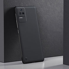 Coque Plastique Rigide Etui Housse Mat YK6 pour Xiaomi Poco F4 5G Noir