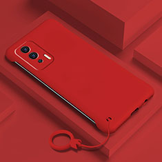 Coque Plastique Rigide Etui Housse Mat YK6 pour Xiaomi Poco F5 Pro 5G Rouge