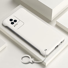 Coque Plastique Rigide Etui Housse Mat YK8 pour Xiaomi Poco F4 5G Blanc