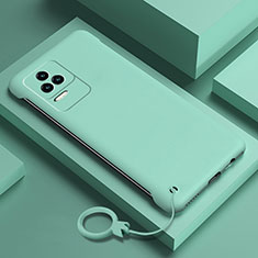 Coque Plastique Rigide Etui Housse Mat YK8 pour Xiaomi Poco F4 5G Cyan