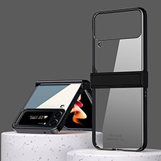 Coque Plastique Rigide Etui Housse Mat ZL1 pour Samsung Galaxy Z Flip4 5G Noir