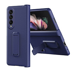 Coque Plastique Rigide Etui Housse Mat ZL1 pour Samsung Galaxy Z Fold4 5G Bleu