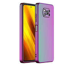 Coque Plastique Rigide Etui Housse Mat ZL1 pour Xiaomi Poco X3 Violet