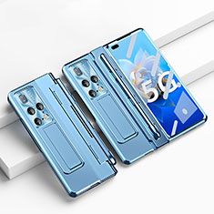 Coque Plastique Rigide Etui Housse Mat ZL5 pour Huawei Mate X2 Bleu