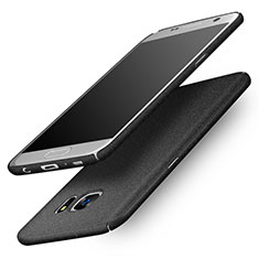Coque Plastique Rigide Etui Sables Mouvants pour Samsung Galaxy S7 Edge G935F Noir