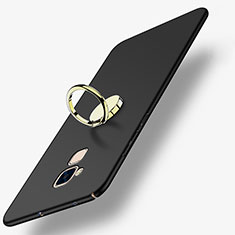 Coque Plastique Rigide Mat avec Support Bague Anneau A04 pour Huawei GR5 Mini Noir