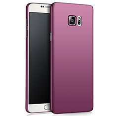 Coque Plastique Rigide Mat M03 pour Samsung Galaxy Note 5 N9200 N920 N920F Violet
