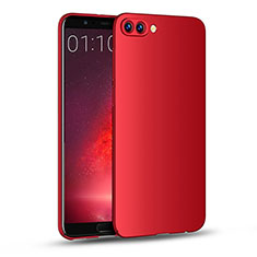Coque Plastique Rigide Mat M04 pour Huawei Honor View 10 Rouge