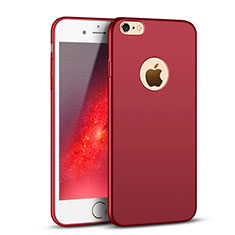 Coque Plastique Rigide Mat P01 pour Apple iPhone 6 Rouge